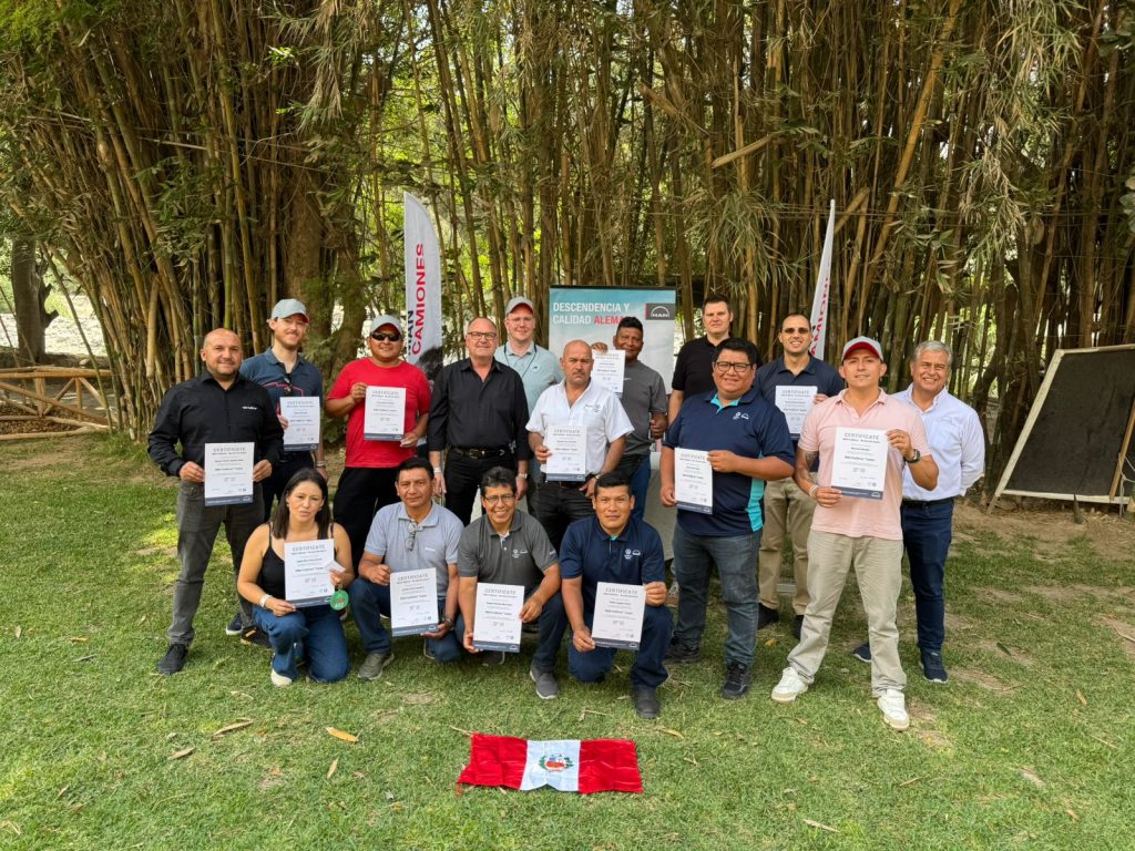 Certificación en el ProfiDrive MAN en Perú