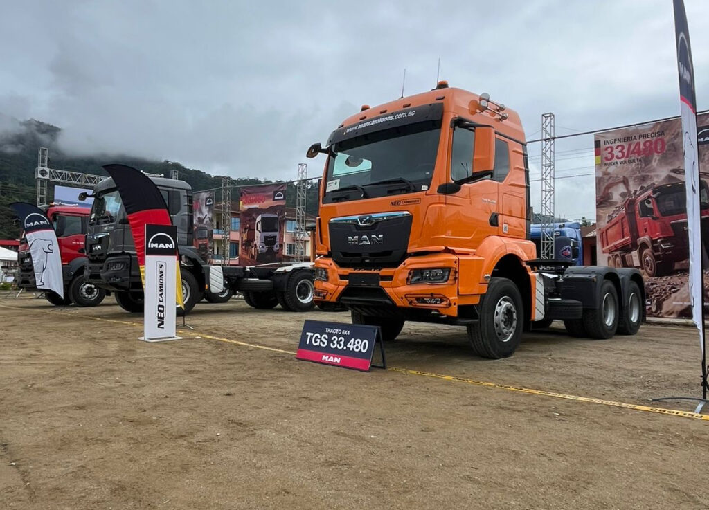 ExpoAutomotriz Yantzaza 2026, Neocamiones, MAN!
