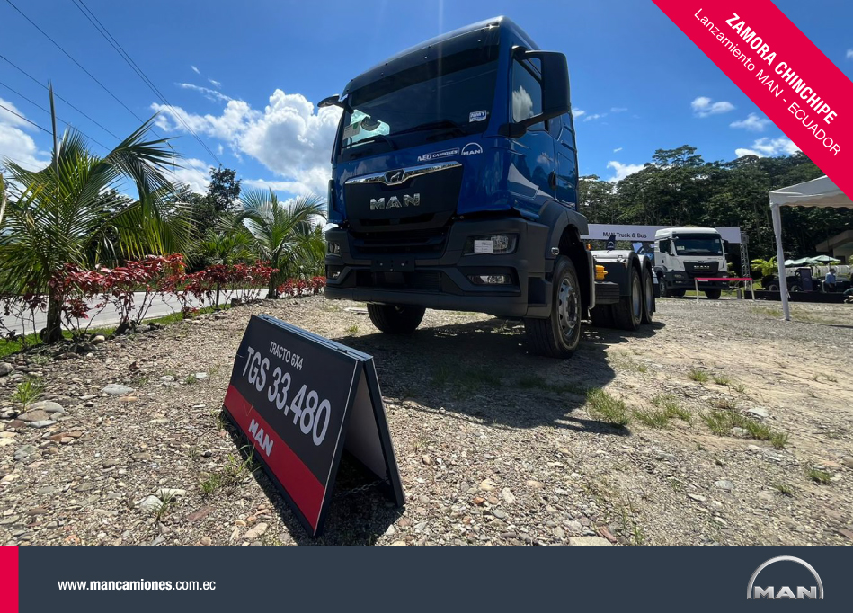 Lanzamiento de MAN Camiones en Zamora Chinchipe Ecuador