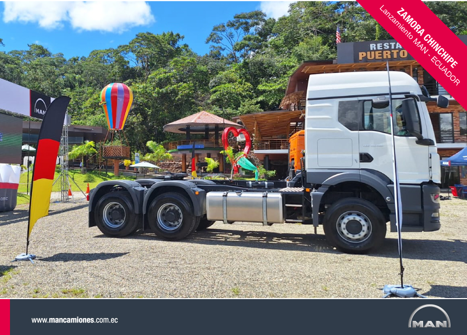 Lanzamiento de MAN Camiones en Zamora Chinchipe Ecuador 01