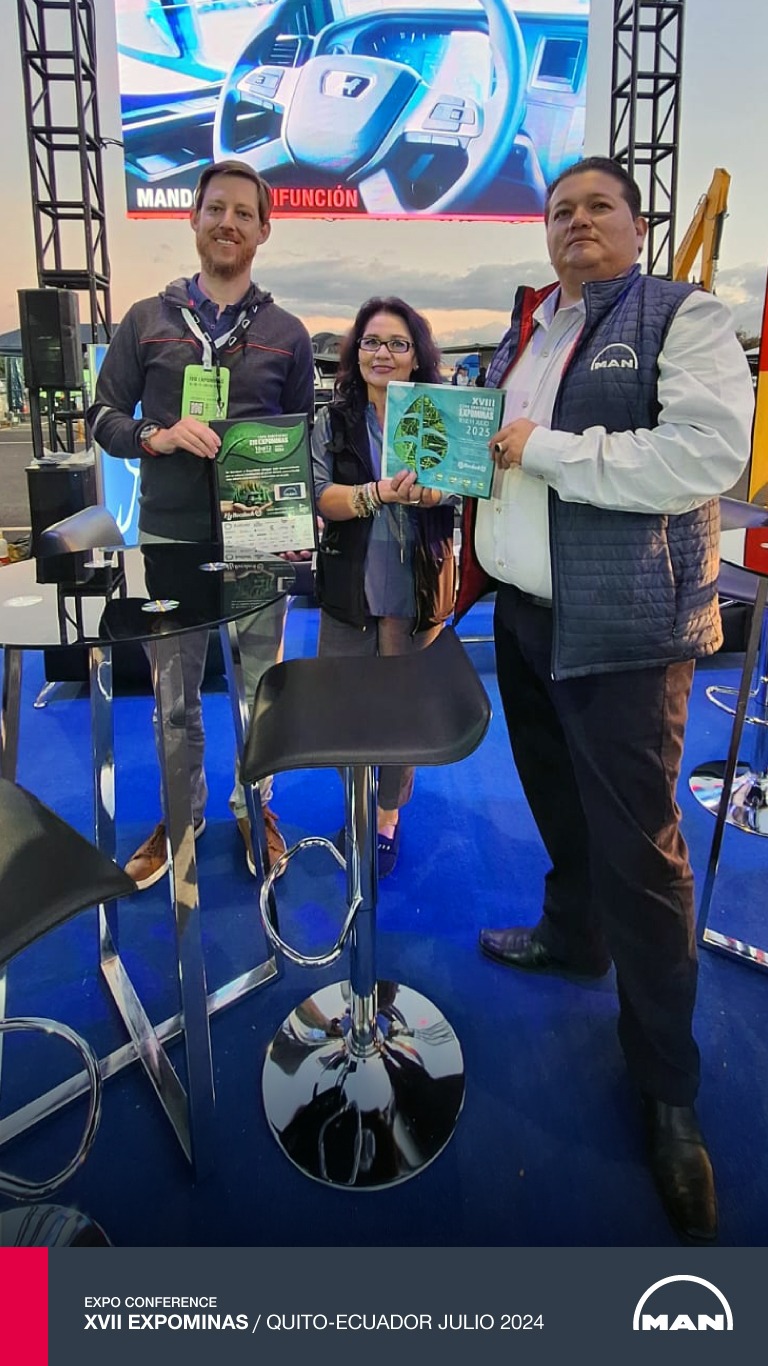 MAN Camiones Ecuador - Evento Expominas 2024 - Centro de convenciones Metropolitano de Quito 3