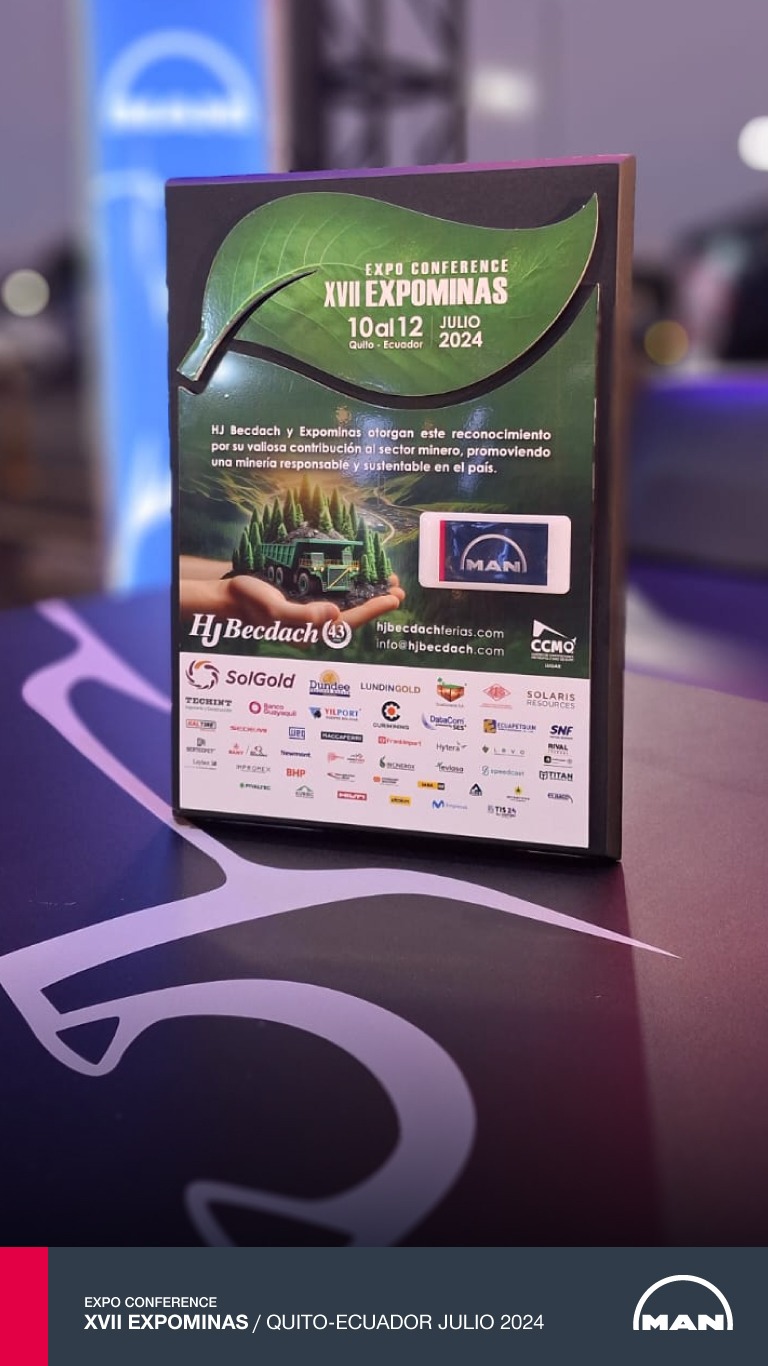 MAN Camiones Ecuador - Evento Expominas 2024 - Centro de convenciones Metropolitano de Quito 4