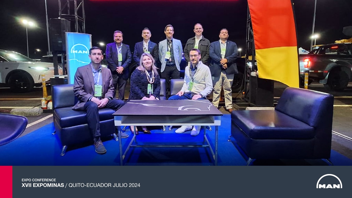 MAN Camiones Ecuador - Evento Expominas 2024 - Centro de convenciones Metropolitano de Quito 7