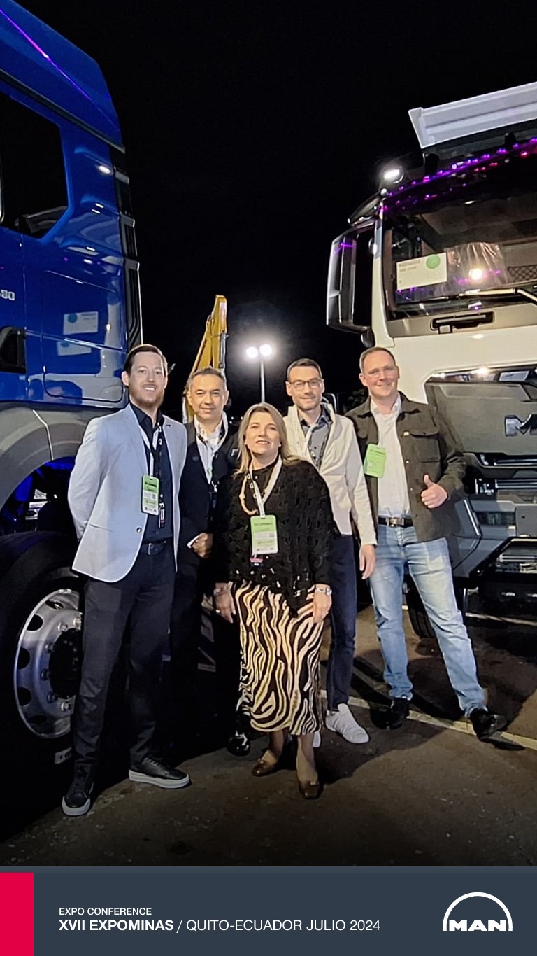 MAN Camiones Ecuador - Evento Expominas 2024 - Centro de convenciones Metropolitano de Quito 8