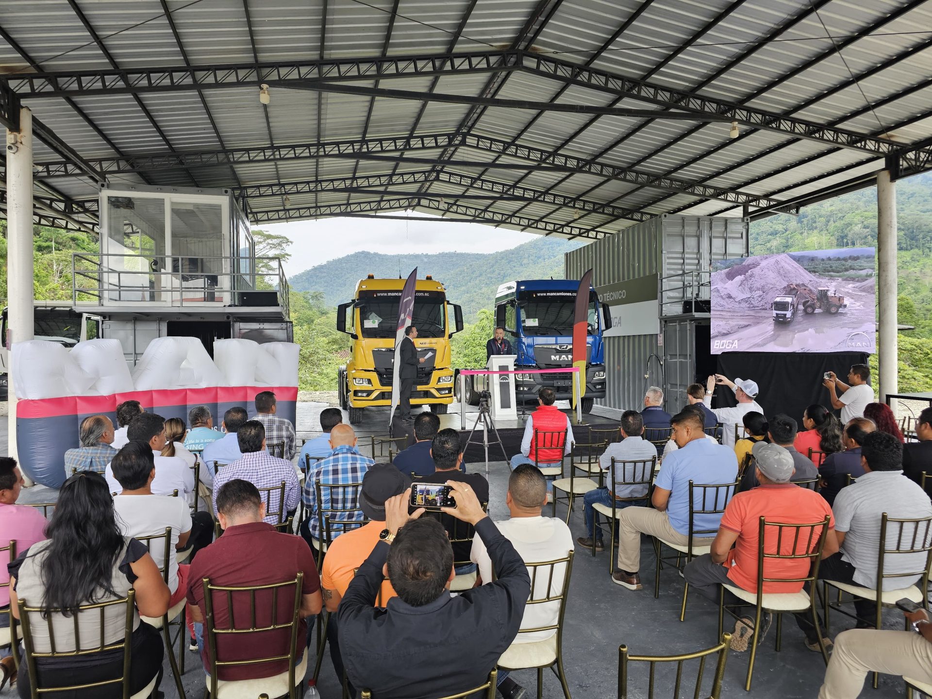 Lanzamiento del primer Taller de MAN en Zamora Chinchipe 06 - MAN Camiones Ecuador